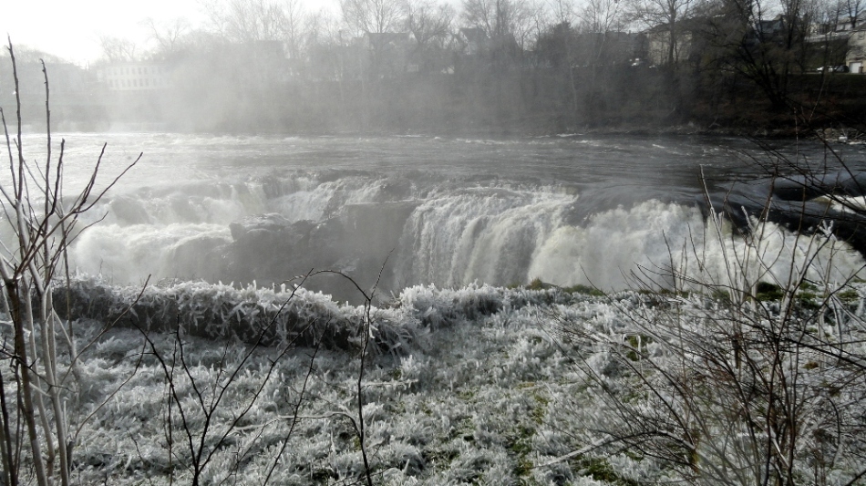 Paterson Great Falls & Frosted Grass