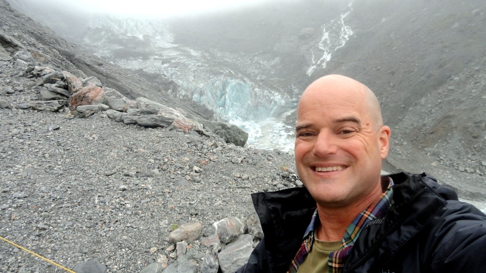 Selfie at Fox Glacier