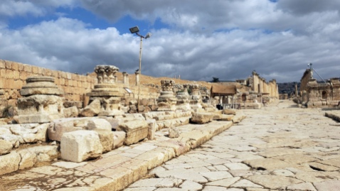 Columns & Temples Along Cardo Maximus 3