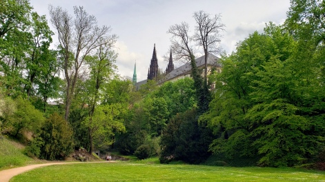 St Vitus Cathedral from Gardens